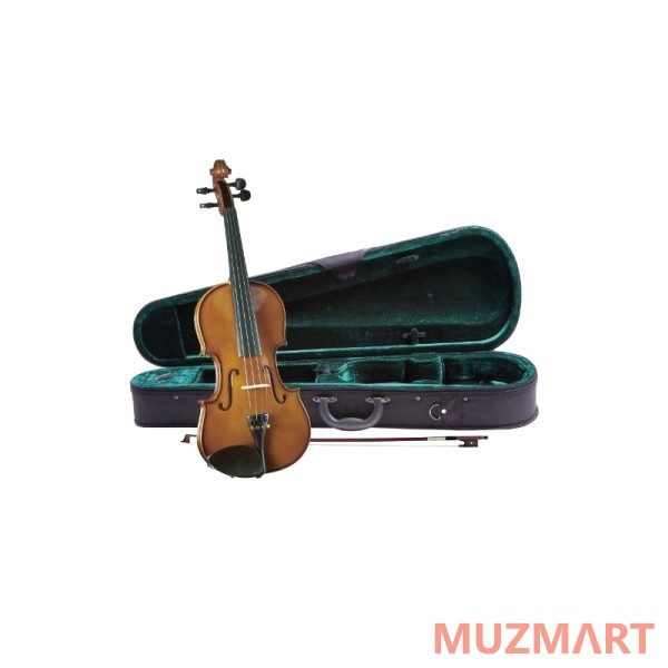 Saga Music CREMONA SV-100 Premier Novice Violin Outfit 4/4 Скрипка в комплекте с чехлом