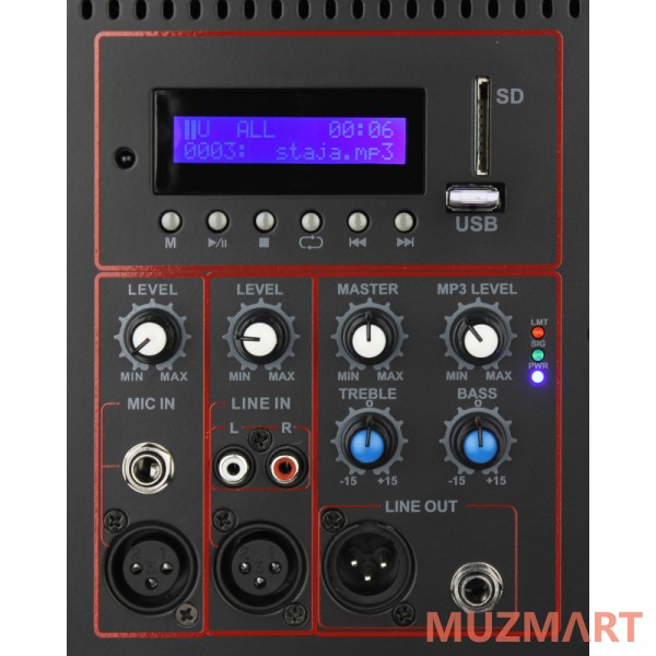 Eurosound ESM-15Bi-M Активная 2-х полосная акустическая система