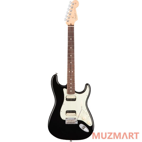 Fender AM PRO STRAT HH SHAW RW BK Электрогитара