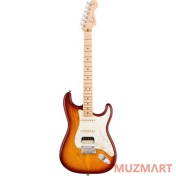Fender AM PRO STRAT HSS SHAW MN SSB (ASH) Электрогитара