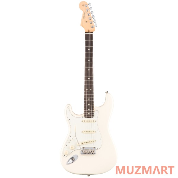 Fender AM PRO STRAT LH RW OWT Электрогитара левосторонняя