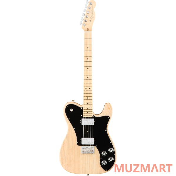 Fender AM PRO TELE DLX SHAW MN NAT (ASH) Электрогитара