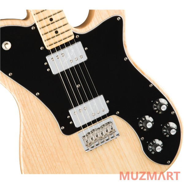 Fender AM PRO TELE DLX SHAW MN NAT (ASH) Электрогитара