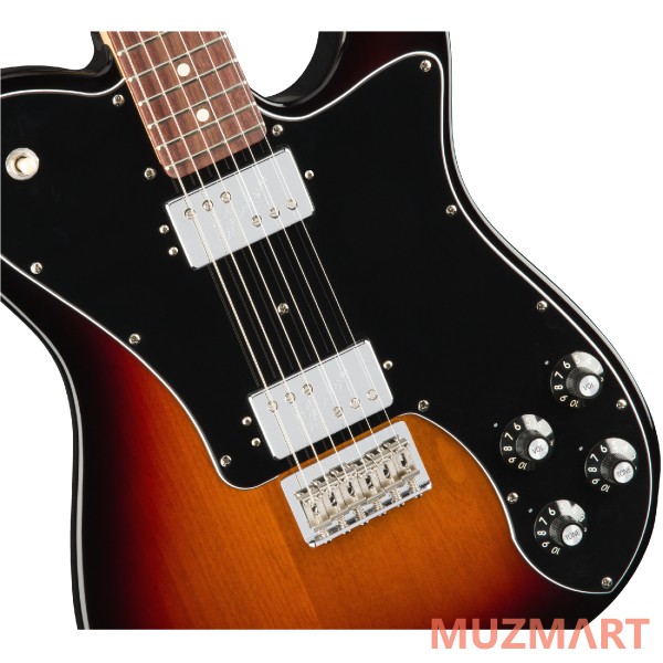 Fender AM PRO TELE DLX SHAW RW 3TSB Электрогитара