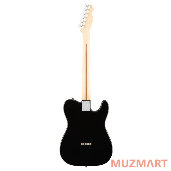 Fender AM PRO TELE LH MN BLK Электрогитара левосторонняя