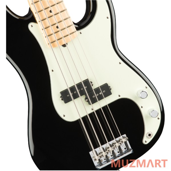 Fender AM PRO P BASS V MN BK Бас-гитара 5-ти струнная