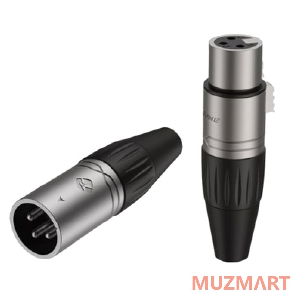 Roxtone XP3FM Разъем cannon Male/Female 3-х контактный (2шт)