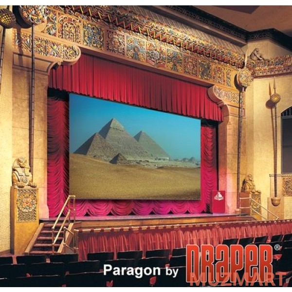 Draper Paragon/E NTSC (3:4) 762/25' 450*599 XT1000E (MW) Экран с электроприводом
