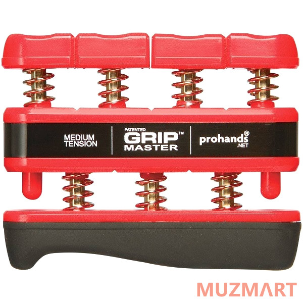 Prohands Gripmaster GM-14002 Тренажер для пальцев рук, средний, красный
