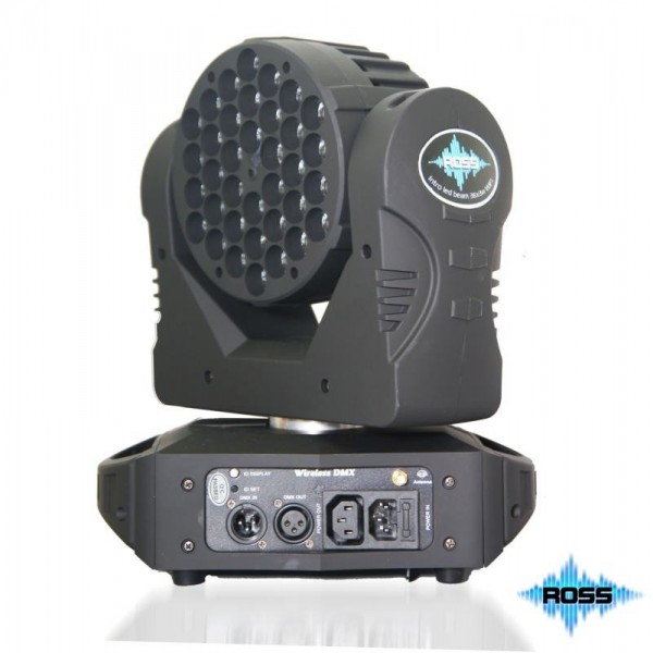 Ross Intro Led Beam 36х3w WiFi Вращающаяся светодиодная голова
