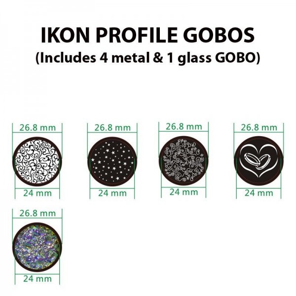 American DJ Ikon Profile Pearl Светодиодный профильный прожектор