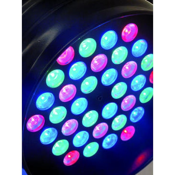 Eurolite LED PAR-64 RGB 36x3W Short Black Светодиодный прожектор