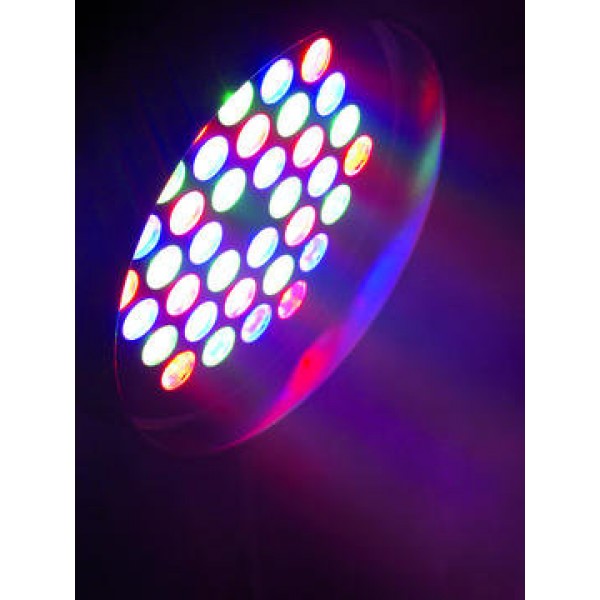 Eurolite LED PAR-64 RGB 36x3W Short Black Светодиодный прожектор