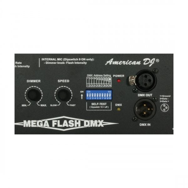 American DJ Mega Flash DMX 800Вт Стробоскоп