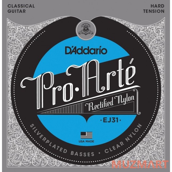 D'Addario EJ-31 Hard Струны для классической гитары