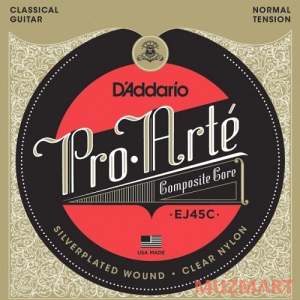 D'Addario EJ45C Струны для классической гитары