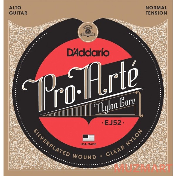 D'Addario EJ52 Normal Струны для уменьшенной классической гитары