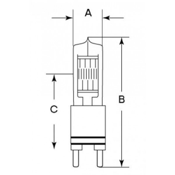 Sylvania FKK CP73/CP41 Лампа галогеновая