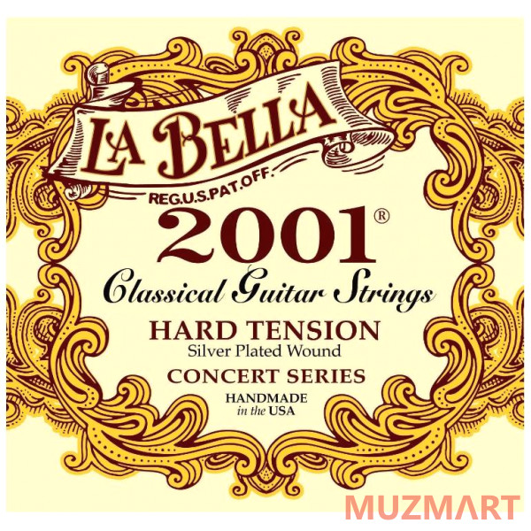 La Bella 2001 Hard Струны для классической гитары