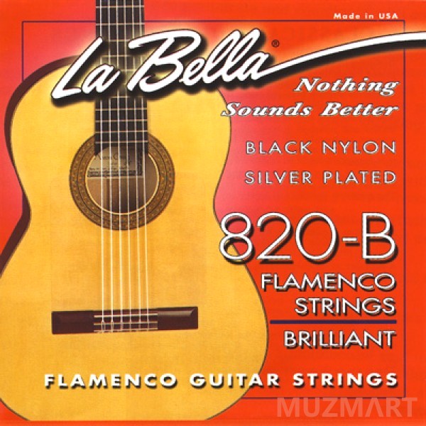 La Bella 820B Flamenco Medium Струны для классической гитары