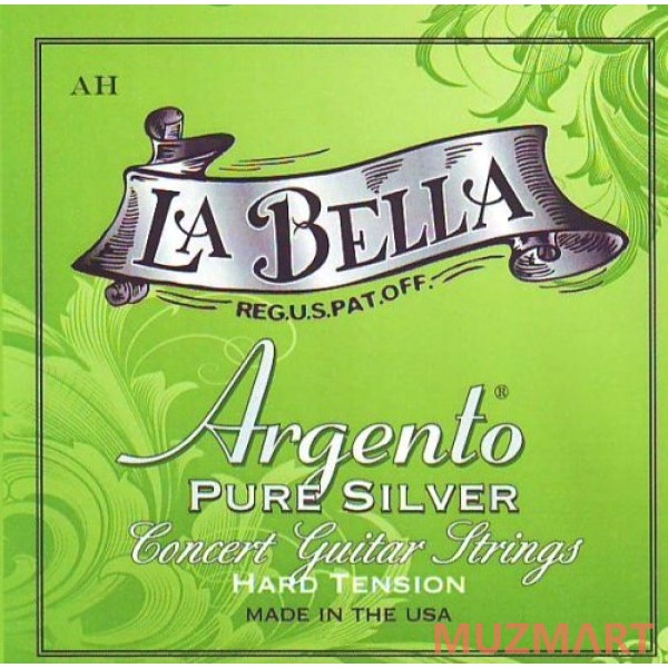 La Bella Argento Ah Hard Струны для классической гитары