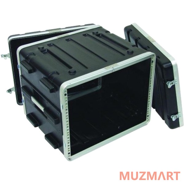 Roadinger Kunststoff-Rack KR-19, 8HE, DD Пластиковый кейс 8U