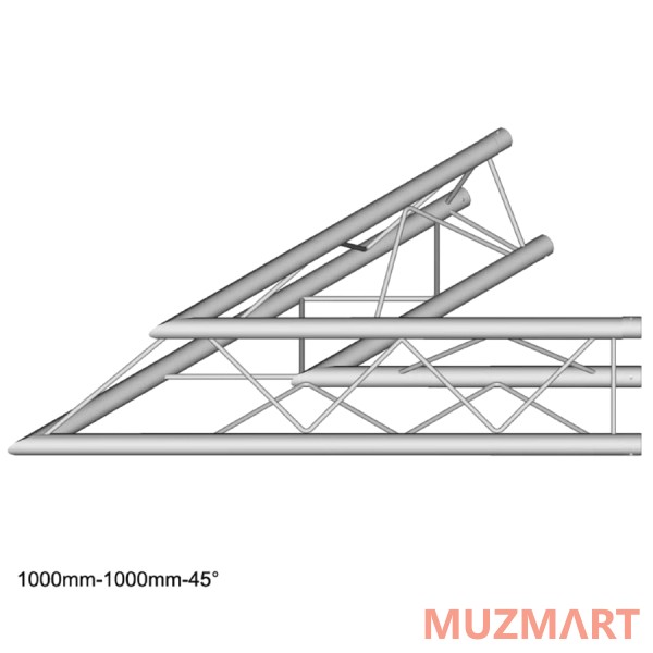 Duratruss DT 23 C19-L45 Узел стыковочный двухлучевой