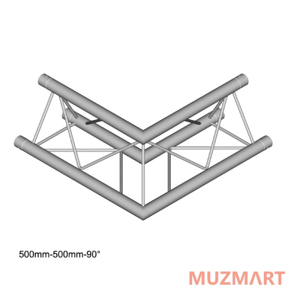 Duratruss DT 23 C21-L90     90 Узел стыковочный двухлучевой