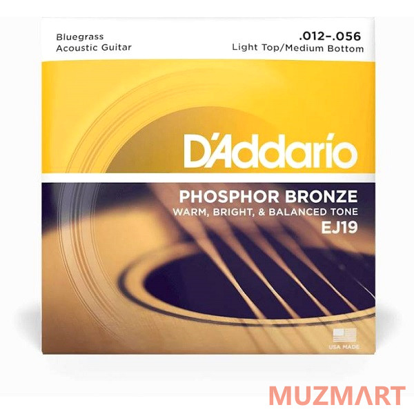 D'Addario EJ19 Струны для акустической гитары
