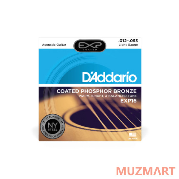 D'Addario EXP16 Струны для акустической гитары
