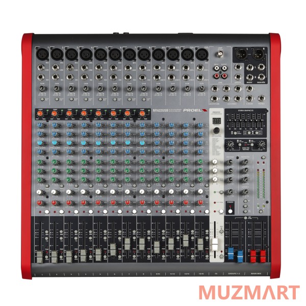 Proel M1622USB Концертный микшерный пульт
