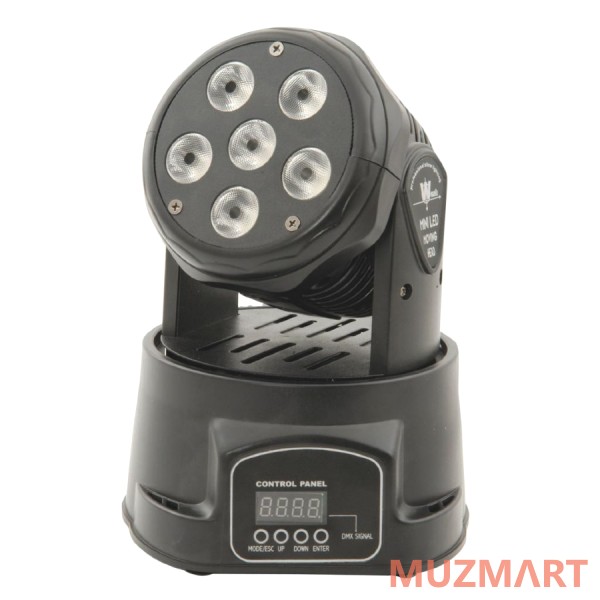 Ross Mobi Led Wash 7x8W Вращающаяся светодиодная голова