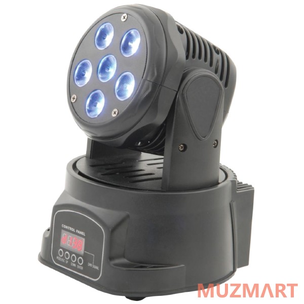 Ross Mobi Led Wash 7x8W Вращающаяся светодиодная голова