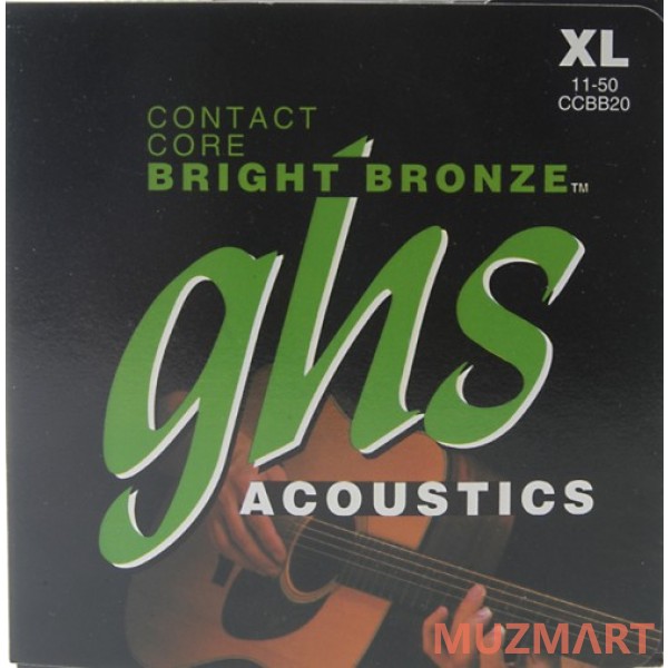 GHS CCBB20 Extra Light Струны для акустической гитары