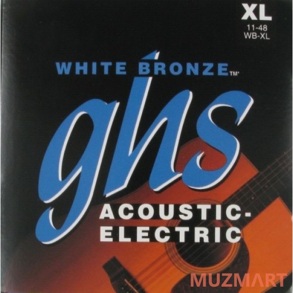 GHS WB-XL Extra Light Струны для акустической гитары