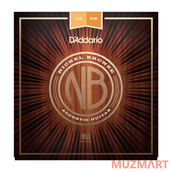 D'Addario NB1256 Струны для акустической гитары
