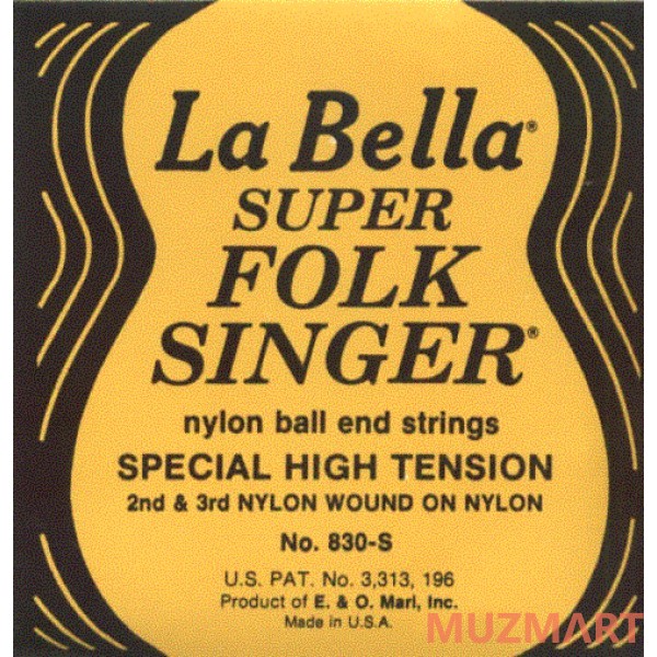La Bella 830S High Струны для классической и фолк гитары
