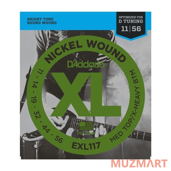 D'Addario EXL117 Струны для электрогитары
