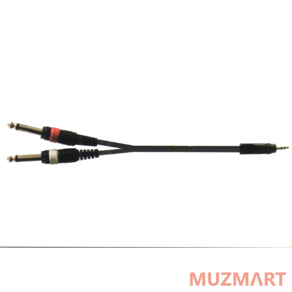 True Magic TLC172/1.5m Кабель инсертный Mini Jack stereo - 2* 1/4 Jack mono, 1.5м