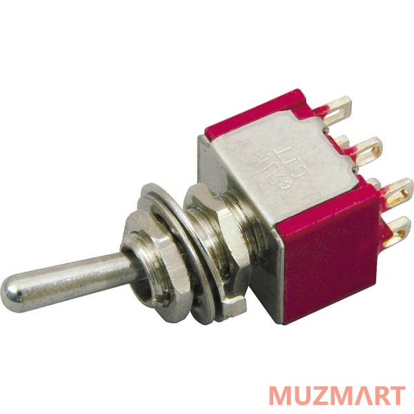 DiMarzio DPDT MINI SWITCH EP1106 Двухпозиционный мини переключатель