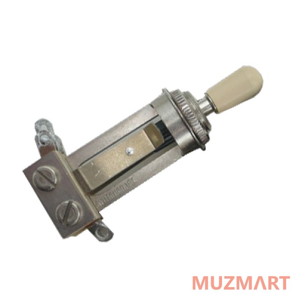DiMarzio SWITCHCRAFT TOGGLE SWITCH STRAIGHT EP1101 Прямой 3-х позиционный переключатель звукоснимателей