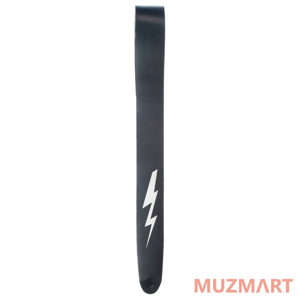 Planet Waves 2.5' Leather with Lightning Patch Ремень для электро или бас-гитары