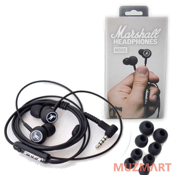 Marshall MODE HEADPHONES BLACK & WHITE Вставные наушники