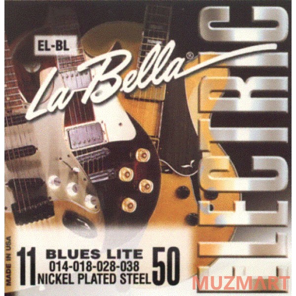 La Bella EL-BL Blues Light Струны для электрогитары