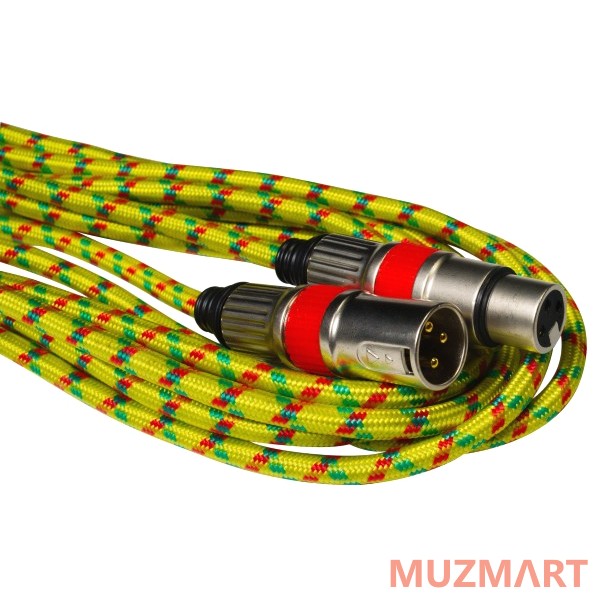 Stands&Cables MC-087XX-5 Микрофонный кабель XLR мама - XLR папа, 5м