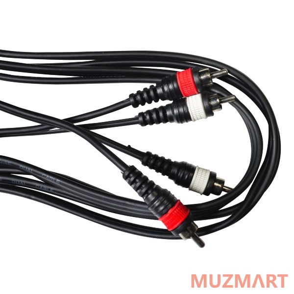 Stands&Cables DUL-002-3 Аудио кабель 2xRCA - 2xRCA, 3м
