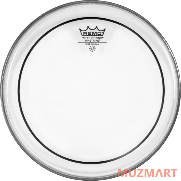 Remo PINSTRIPE 13' CLEAR Двойной прозрачный пластик 13"