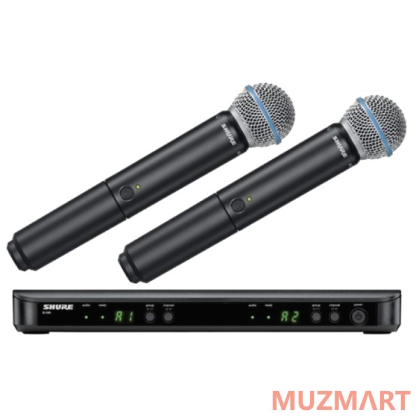 Shure BLX288E/B58 M17 Двухканальная вокальная радиосистема