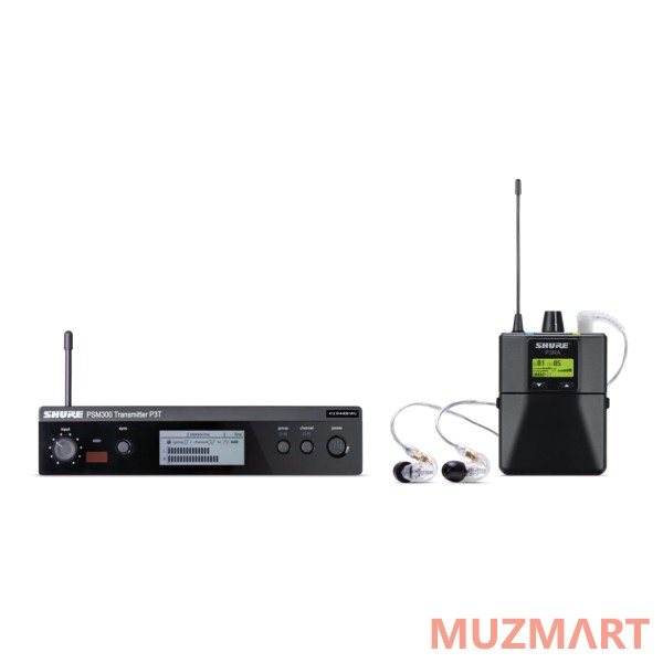 Shure P3TERA215CL M16 Беспроводная система персонального мониторинга