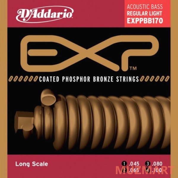 D'Addario EXPPBB170 Струны для 4-х струнной акустической бас гитары